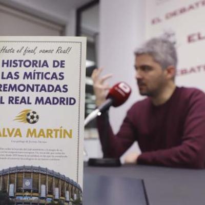 Salva Martín, autor del libro 'Historia de las míticas remontadas del Real Madrid' Salva Martín, autor del libro 'Historia de las míticas remontadas del Real Madrid'