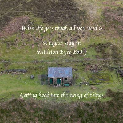 A dark nights stay at Kettleton Byre Bothy in Scotland