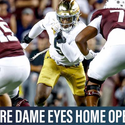 Notre Dame In Show Me Mode Against The Aggies In Ranked SEC Matchup
