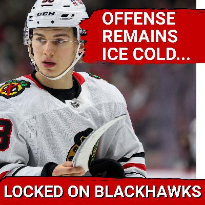 Chicago Blackhawks Offense, Connor Bedard Slumping | Point Streak Snapped With Loss To Panthers