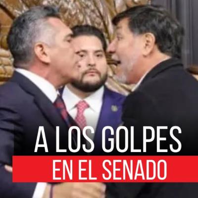 A los Golpes en el Senado Mexicano