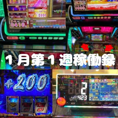 1月第1週稼働録