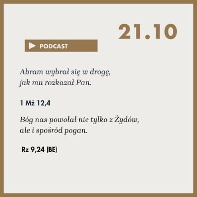 Poranek ze Słowem na 21 października 2025 Poranek ze Słowem na 21 października 2025