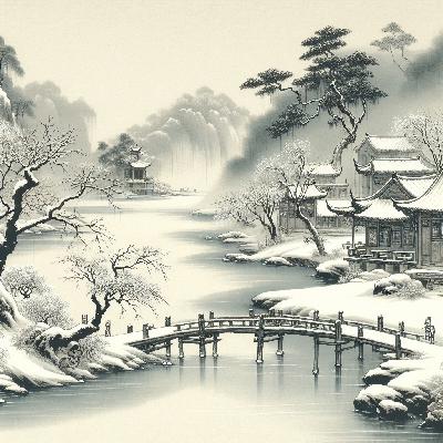 柳宗元江雪：一蓑一笠的老渔翁，垂钓寒江上的寂静世界