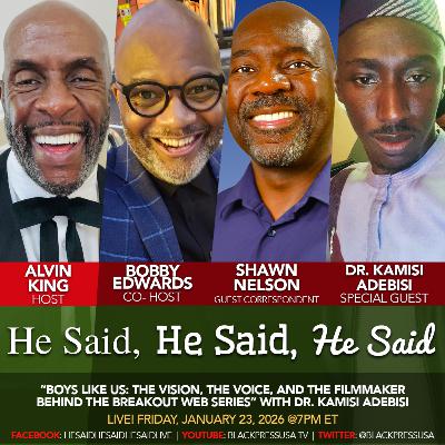 Boys Like Us: The Vision, The Voice, and the Filmmaker Behind the Breakout Web Series" with Dr. Kamisi Adebisi