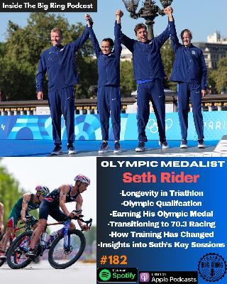 #182: Seth Rider, 2024 Olympic Silver Medalist. Training Talk, Key Session, Olympic Experience
