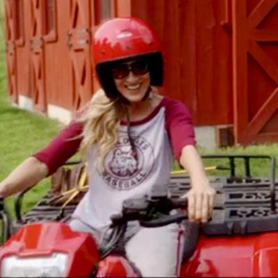 "Apple to Apples" And Just Like That... (S3, E4) Carrie rides an ATV!