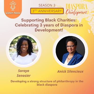 Diaspora led Organizations- Support Black Charities with Anick Silencieux