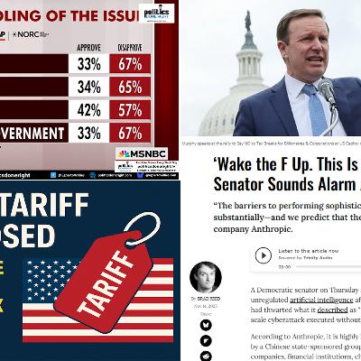 Trump’s Tariff Lie, AI Cyberattack Warnings, and a President in Free Fall: America on Edge Trump’s Tariff Lie, AI Cyberattack Warnings, and a President in Free Fall: America on Edge