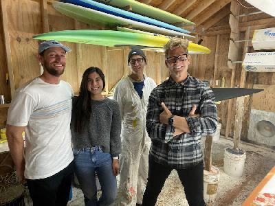 Chilln in da shop with Gary and Chase