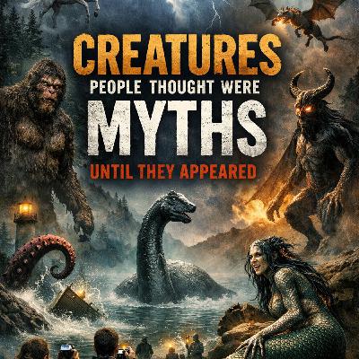 Creatures people thought were myths until they appeared Creatures people thought were myths until they appeared