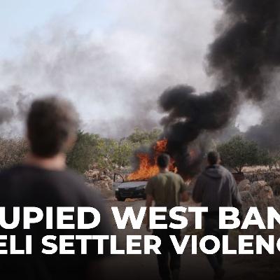 Israeli settlers burn trees, assault Palestinians in occupied West Bank olive harvest attacks