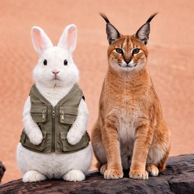 E-PILOT 霹靂貓系列-荒漠中的雷達哨兵：獰貓 (Caracal)