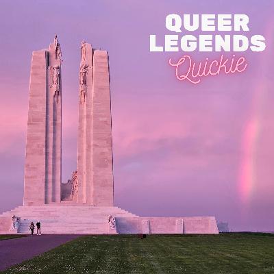 The Only Known Gay Man on the Vimy Memorial The Only Known Gay Man on the Vimy Memorial