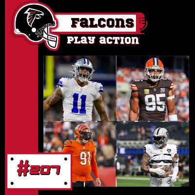 FALCONS PLAY ACTION #207 - LIÇÕES DE 2024, REAGINDO A MOCK DRAFTS E EDGES DISPONÍVEIS