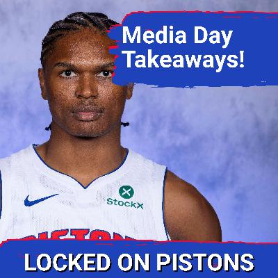 DETROIT PISTONS MEDIA DAY: Ausar Thompson and Jaden Ivey's Offseason DOMINATES The Day!