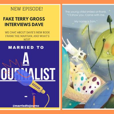 Fake Terry Gross interviews Dave about his cute new children's book