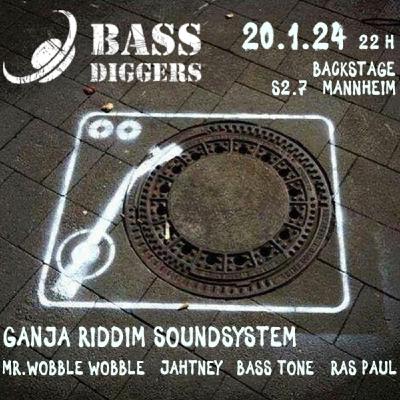 Bass Diggers longside Ganja Riddim Soundsystem 20.01.2024 Bass Diggers longside Ganja Riddim Soundsystem 20.01.2024