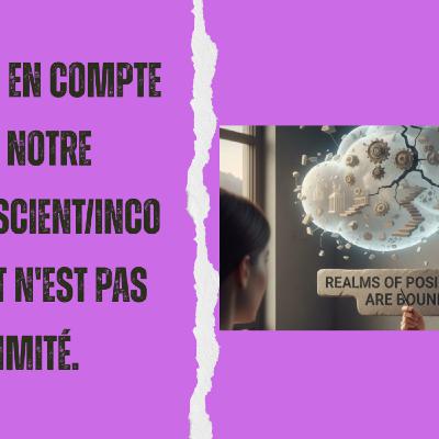 Pank Hypnosophie #1249 : Prendre en compte que notre Subconscient/Inconscient n'est pas illimité. Pank Hypnosophie #1249 : Prendre en compte que notre Subconscient/Inconscient n'est pas illimité.