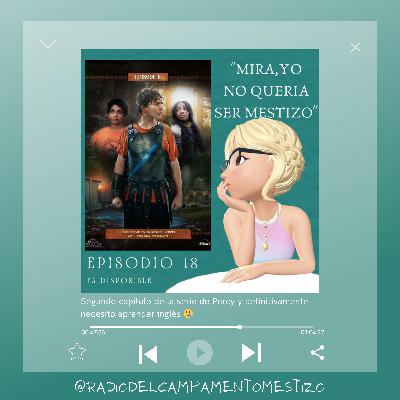 Segundo capítulo de la serie de Percy y definitivamente necesito aprender inglés 🥲
