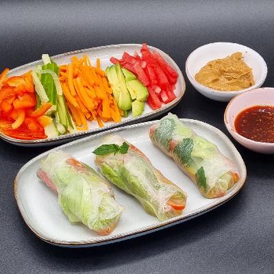 Suti kocht - Summerrolls mit Anna Riedmann