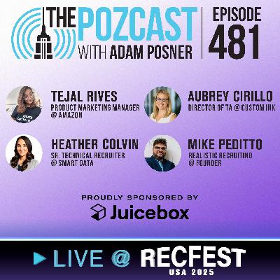 From Amazon to Custom Ink: Real Talk on Recruiting, AI & Career Pivots- LIVE from RecFest 2025