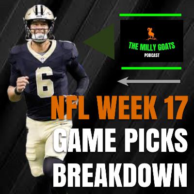 NFL Week 17 Pick 'em Contest Breakdown with Special Guest - JBonez NFL Week 17 Pick 'em Contest Breakdown with Special Guest - JBonez