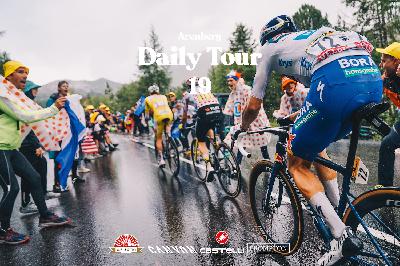Arenberg Daily Tour #19　オランダ人クライマー、山岳賞2位を狙う？、車両多すぎ問題、疲れの見える3週目のポガチャル