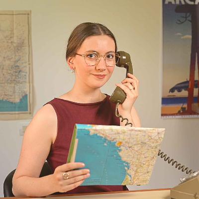 ASMR - Planning Your Holiday in France