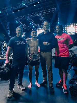 Sebastian Oyervidez talks with @CombatSportsHQ