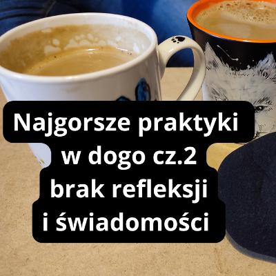 13: Najgorsze praktyki w dogoterapii cz.2 - brak refleksji i świadomości