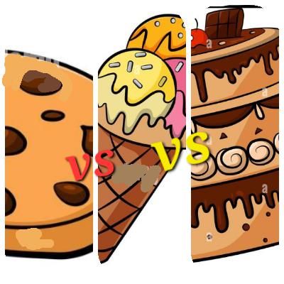 Coming in Hot Shorts: Cookies vs Cake vs Ice Cream Coming in Hot Shorts: Cookies vs Cake vs Ice Cream