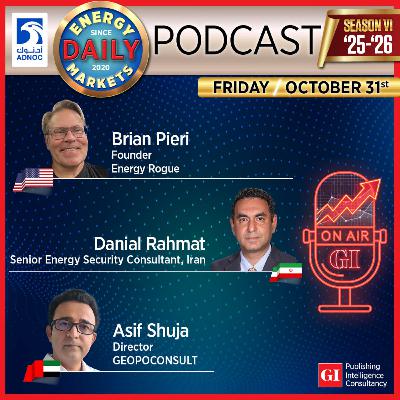 PODCAST: Daily Energy Markets - Oct 31st PODCAST: Daily Energy Markets - Oct 31st