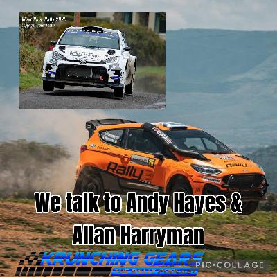 Reviews of West Cork & Safari Rally Kenya, with Andy Hayes & Allan Harryman.