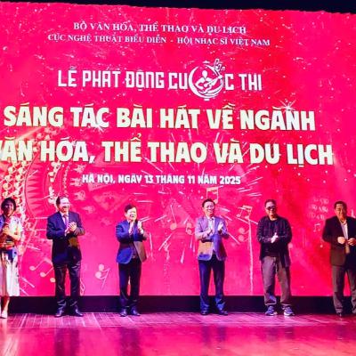 Tin trong nước - Phát động Cuộc thi sáng tác ca khúc về ngành Văn hóa, Thể thao và Du lịch Tin trong nước - Phát động Cuộc thi sáng tác ca khúc về ngành Văn hóa, Thể thao và Du lịch