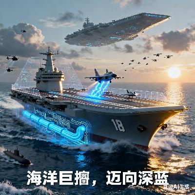 福建舰入列，迈向空天母舰的第一步？电磁弹射技术开启海洋作战新纪元