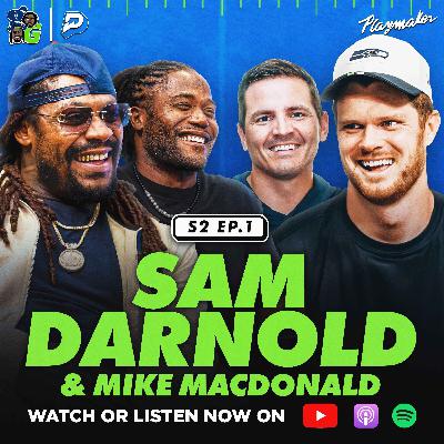 Marshawn Welcomes QB Sam Darnold To The Seahawks, Talks Season With Coach Macdonald + Jalen Milroe