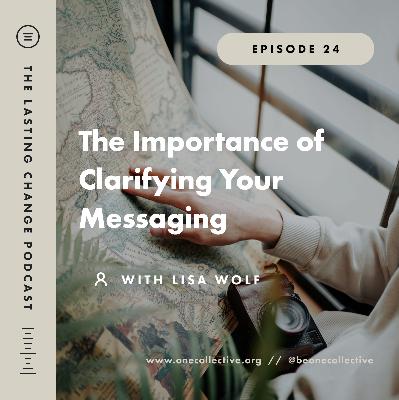 #24: The Importance of Clarifying Your Messaging - Lisa Wolf