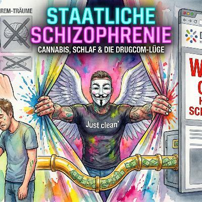 #28 Folge 2: Staatliche Schizophrenie: Cannabis, Schlaf & die Drugcom-Lüge