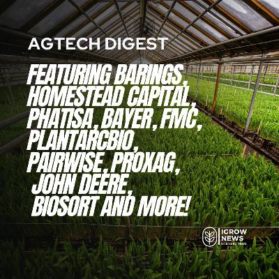 Barings, Homestead Capital, Phatisa, Zaad Group, East Africa Seeds Group, Bayer, FMC, PlantArcBio, Helix, Pairwise, Wild Bioscience, Proxag, John Deere, Biosort, and Dutch Greenhouse Delta.