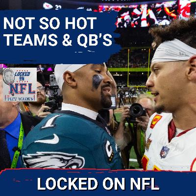 Patrick Mahomes And Jalen Hurts Find Themselves And Their Teams In Unexpected Territory This Season Patrick Mahomes And Jalen Hurts Find Themselves And Their Teams In Unexpected Territory This Season