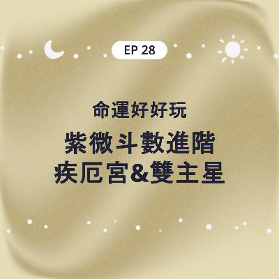 EP28 命運好好玩 紫微斗數進階 疾厄宮&雙主星