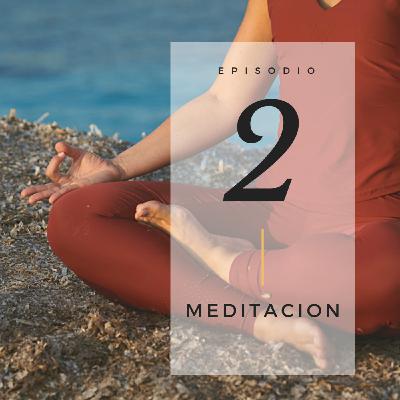 Meditación un paseo en la tormenta