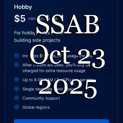 SSAB - October 23, 2025 SSAB - October 23, 2025