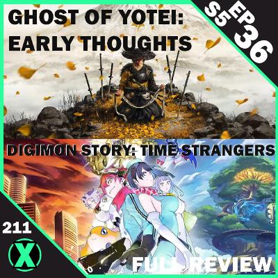 The X Button Season 5, Episode 36 - "Ghost of Yotei Impressions! Digimon Story: Time Strangers Review & More" The X Button Season 5, Episode 36 - "Ghost of Yotei Impressions! Digimon Story: Time Strangers Review & More"