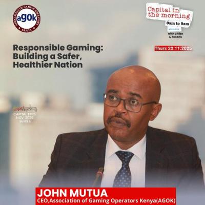John Mutua CEO AGOK | Responsible Gaming: Building a Safer, Healthier Nation