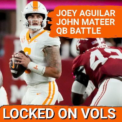 QB BATTLE: Joey Aguilar DOMINATES SEC Passing Stats, John Mateer STRUGGLES Post-Injury | Vols vs. Sooners