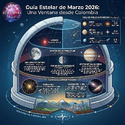 92 - Semana 11 de 2026: Guía Semanal del Cielo: Marzo 09 al 15