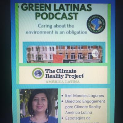 GREENLATINA ItzelMorales Lagunes- Directora Engagement Climate Reality América Latina y el Caribe.