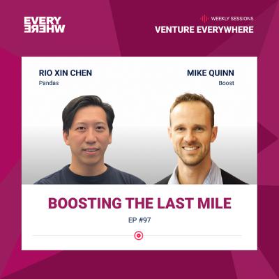 Boosting the Last Mile: Mike Quinn with Dr. Rio Xin Chen Boosting the Last Mile: Mike Quinn with Dr. Rio Xin Chen